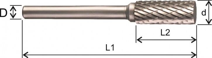 Hartmetall - Frässtift Form A Ø 16,00mm