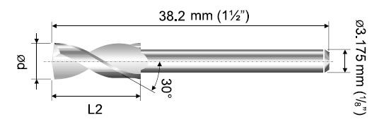 Solid Carbide Drill Ø 5,60mm